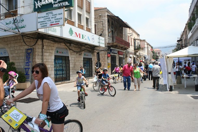 Jounieh on Bike Green Day
